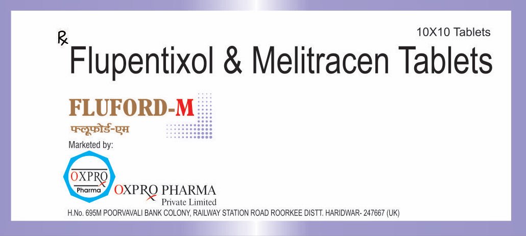 Fluford anti-depressant medicine tablets by Oxpro Pharma