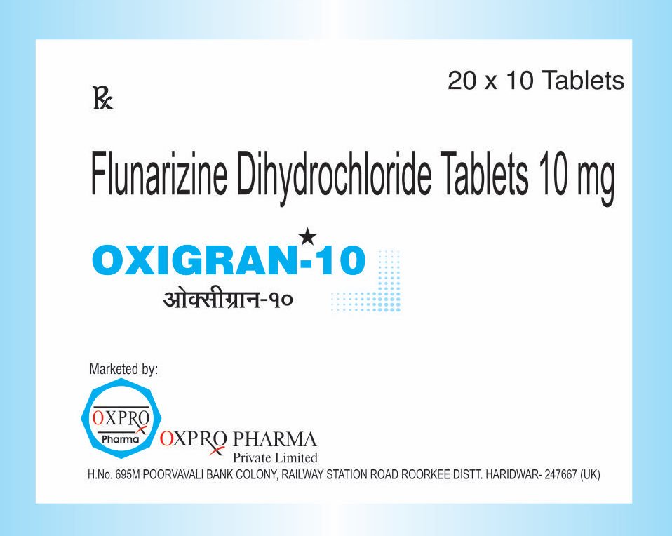Discover Oxigran migraine prophylaxis medicine by Oxpro Pharma — one of India’s best pharmaceutical companies offering effective neurological health solutions with quality medicines.