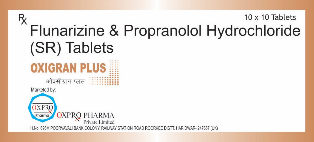 Discover Oxigran migraine prophylaxis medicine by Oxpro Pharma — one of India’s best pharmaceutical companies offering effective neurological health solutions with quality medicines.