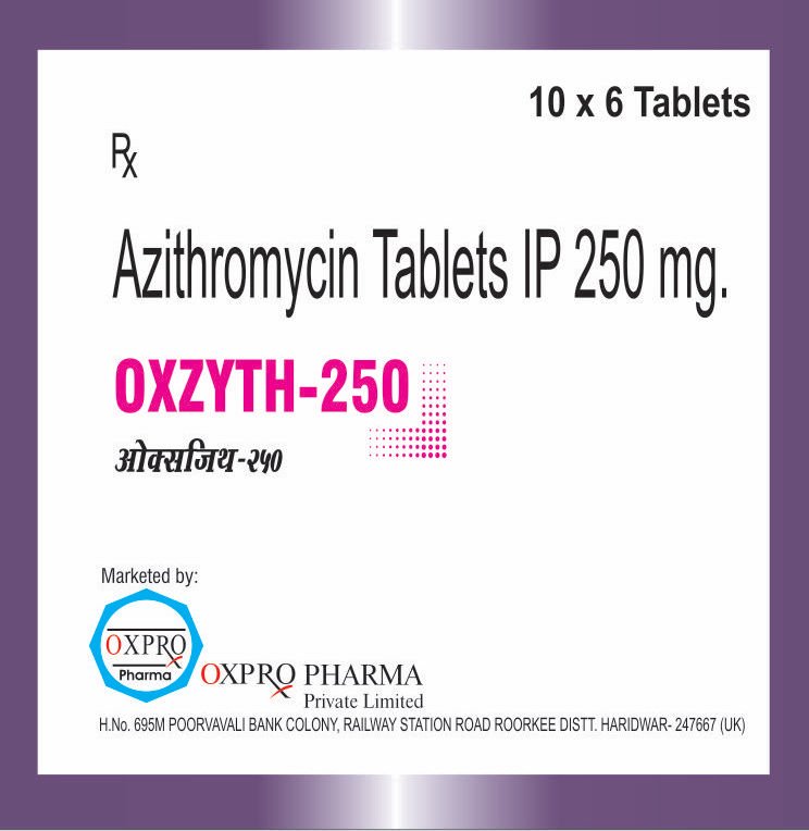 Oxzyth anti-microbial medicine packaging manufactured in India