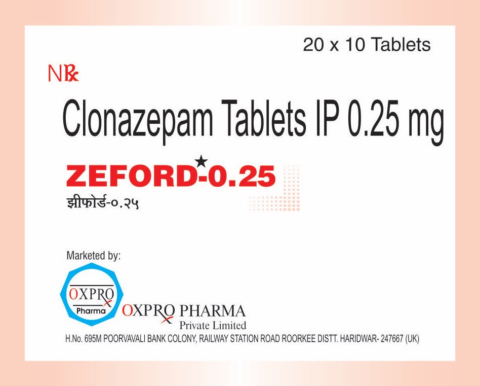 Zeford – Anxiolytic & Hypnotic Medicine | Oxpro Pharma
