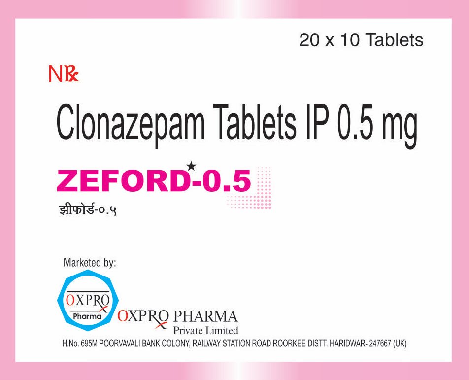 Zeford – Anxiolytic & Hypnotic Medicine | Oxpro Pharma