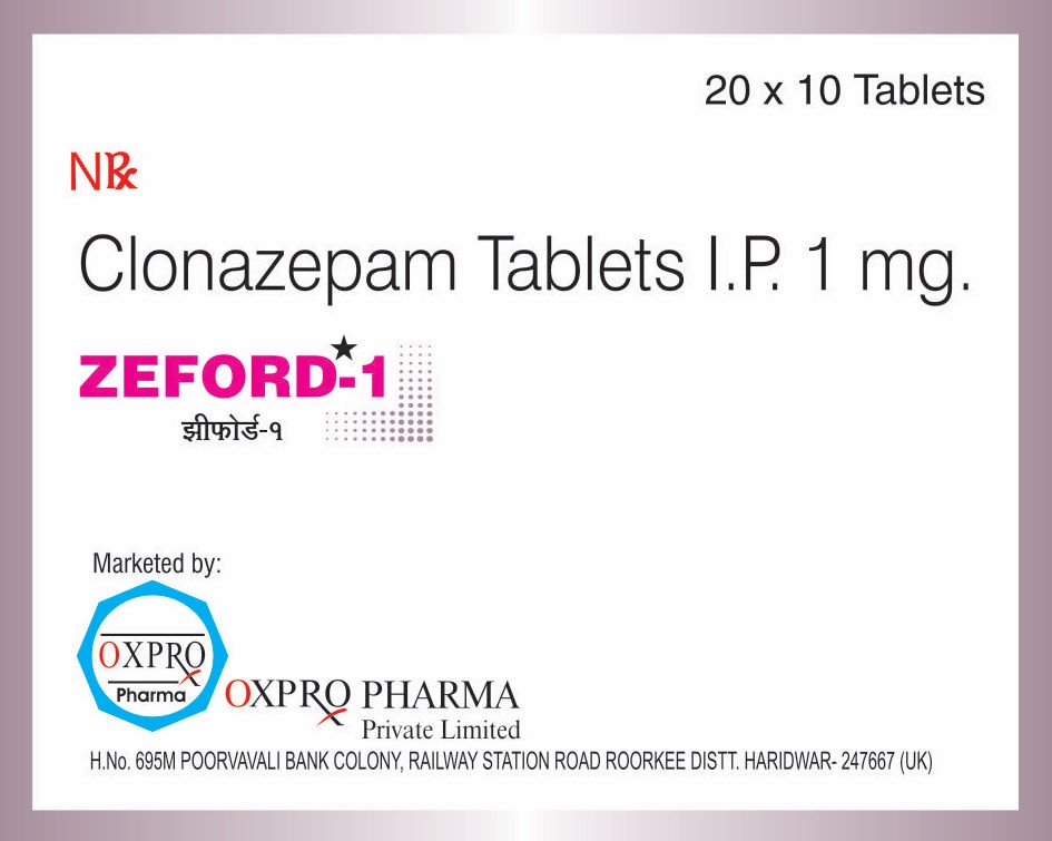 Zeford – Anxiolytic & Hypnotic Medicine | Oxpro Pharma
