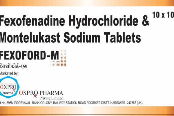 Fexoford‑M anti‑allergic medicine tablets by Oxpro Pharma