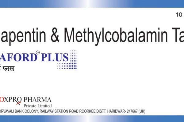 Gabaford Plus is a trusted neurotonic medicine from Oxpro Pharma, a leading pharmaceutical manufacturer in India. Quality neurological support